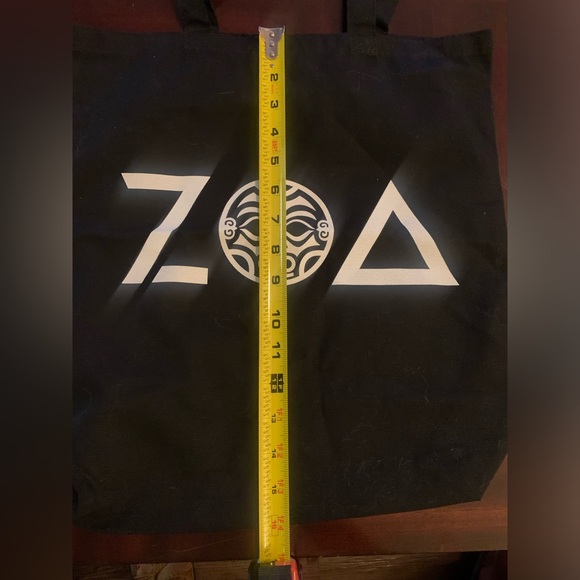 SDCC 2022 Black Adam Promo swag ZOA energy drink  Tote Bag - Picture 4 of 4